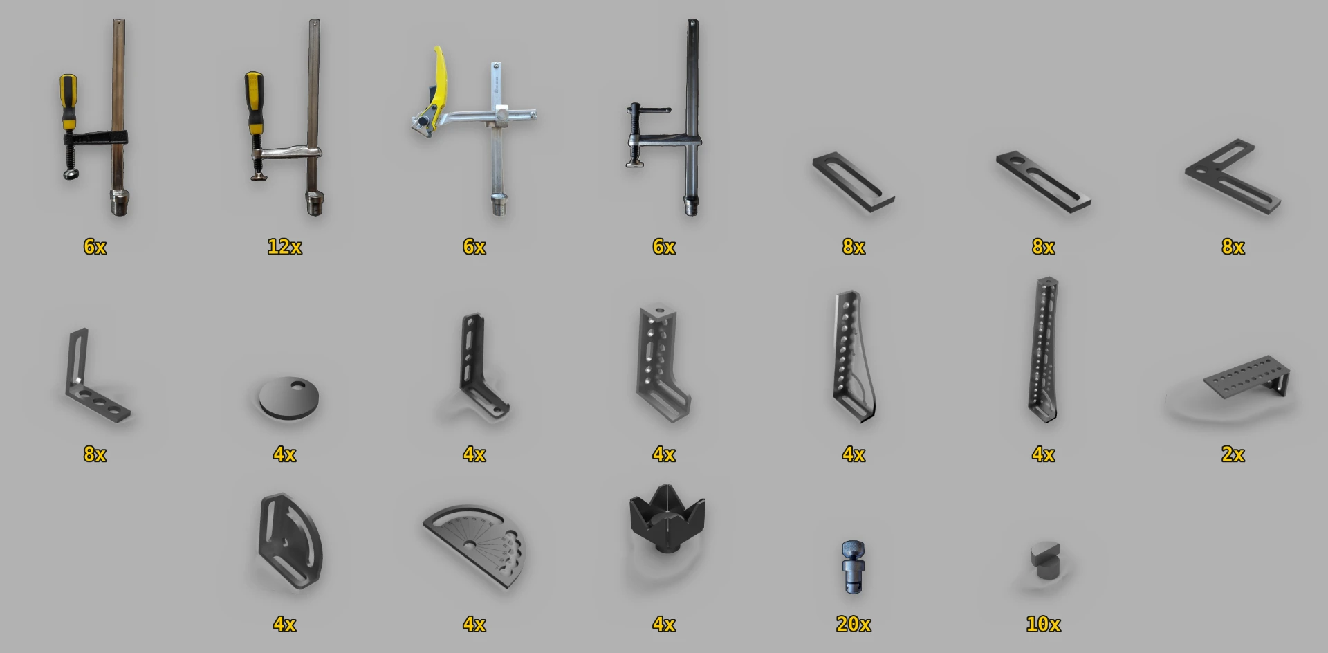 Kit ATRIBU REACH — Extended work area · System 28 · ATRIBU